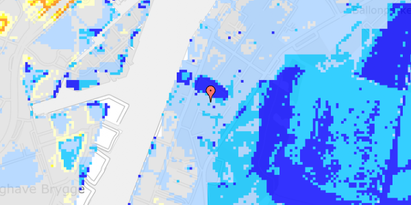 Ekstrem regn på Jens Otto Krags Gade 7, 4. 2