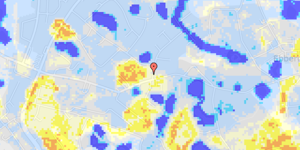 Ekstrem regn på Biskop Svanes Vej 45B