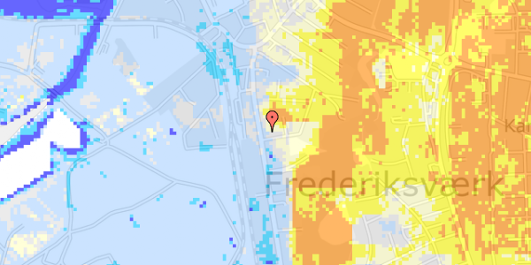 Ekstrem regn på Strandvejen 17A, 1. 