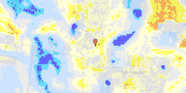 Ekstrem regn på Egernleddet 7