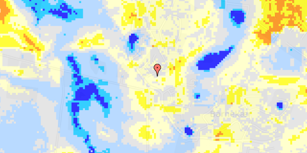 Ekstrem regn på Egernleddet 25