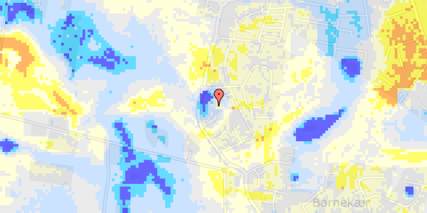 Ekstrem regn på Egernleddet 30