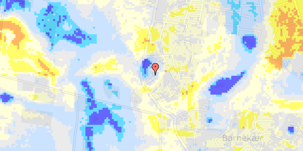 Ekstrem regn på Egernleddet 34