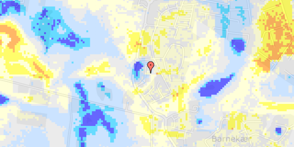 Ekstrem regn på Egernleddet 50