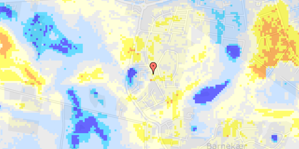 Ekstrem regn på Egernleddet 60