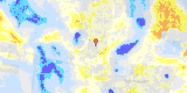 Ekstrem regn på Egernleddet 86