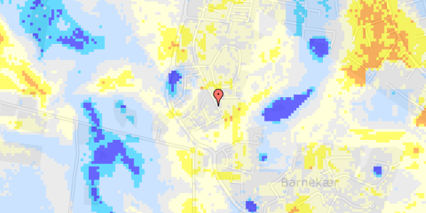 Ekstrem regn på Egernleddet 90