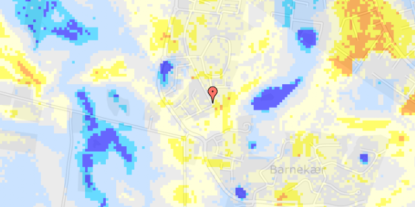 Ekstrem regn på Egernleddet 100