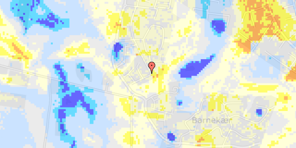 Ekstrem regn på Egernleddet 102