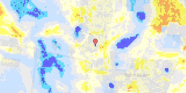 Ekstrem regn på Egernleddet 106