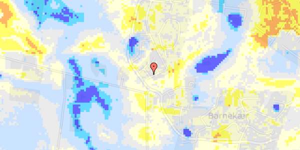 Ekstrem regn på Egernleddet 124