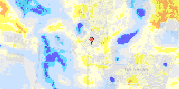 Ekstrem regn på Egernleddet 126