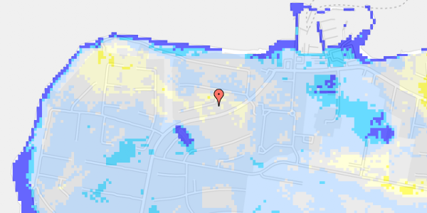 Ekstrem regn på Møllehøj 13