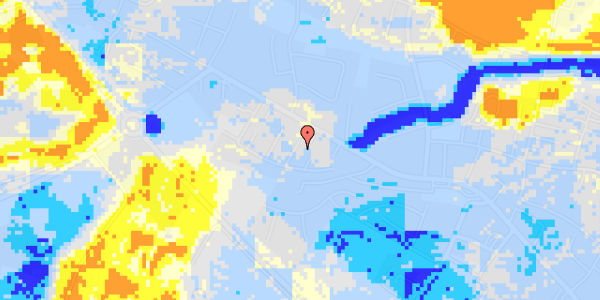 Ekstrem regn på Alidas Vej 29