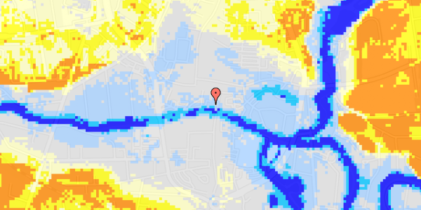 Ekstrem regn på Slotsgade 10, 1. 1