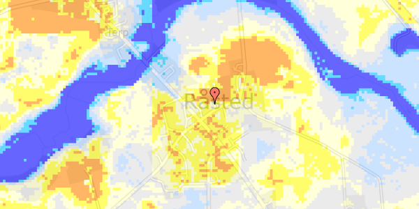 Ekstrem regn på Houmarksvej 3B