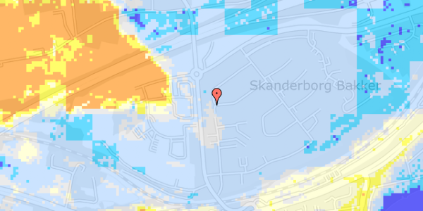 Ekstrem regn på Augustas Vænge 24