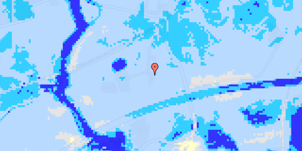 Ekstrem regn på Elstedvej 73