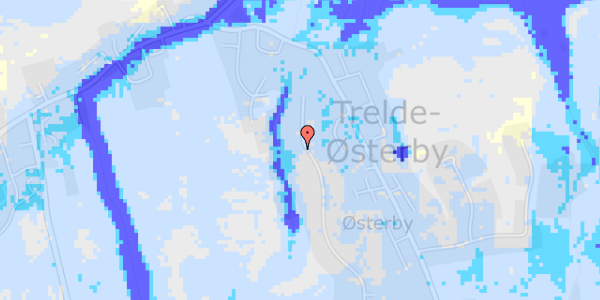 Ekstrem regn på Fjordalléen 47