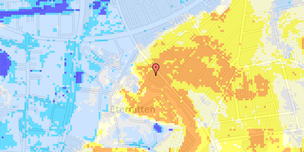 Ekstrem regn på Kridtsløjfen 4, 8. 2