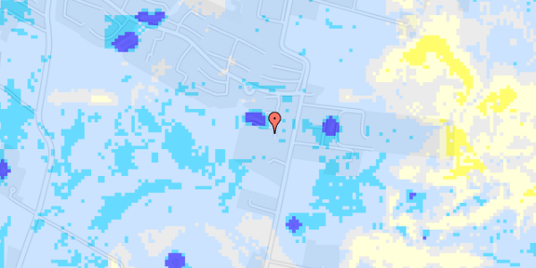 Ekstrem regn på Nymarks Allé 330