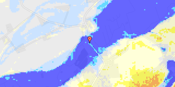 Ekstrem regn på Erikstrupvej 19S