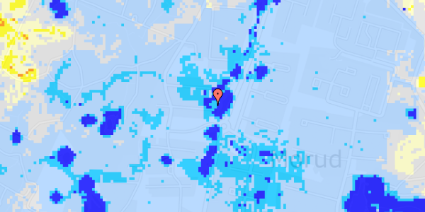 Ekstrem regn på Lobogrenen 9