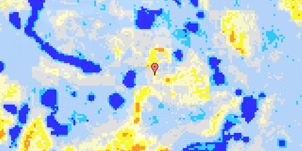 Ekstrem regn på Biskop Svanes Vej 59L