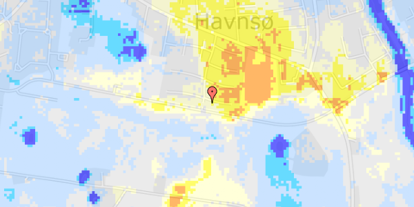 Ekstrem regn på Havnsøgårdsvej 63