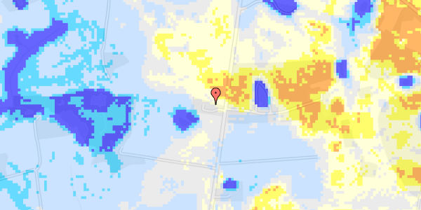 Ekstrem regn på Langstedvej 27