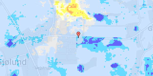 Ekstrem regn på Skamlingvejen 151