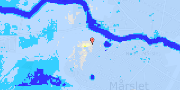 Ekstrem regn på Mustrupvej 121