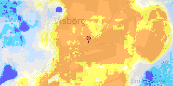 Ekstrem regn på Alsvej 74