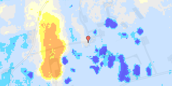 Ekstrem regn på Geerslettevej 1