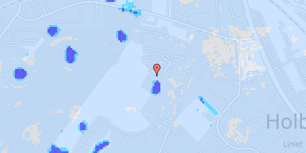 Ekstrem regn på Slotshaven 3N, 1. 13