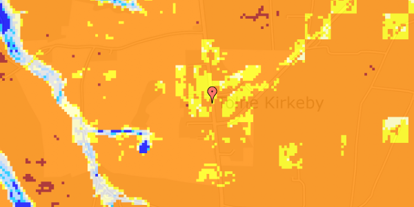 Ekstrem regn på Kirkevej 137