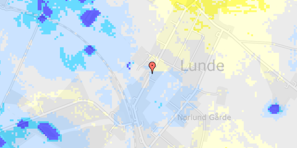 Ekstrem regn på Skolegade 15