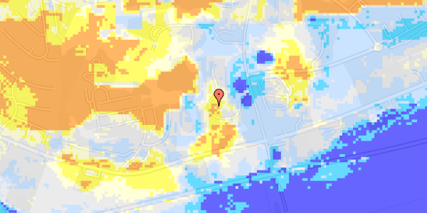 Ekstrem regn på Prins Paris Alle 16