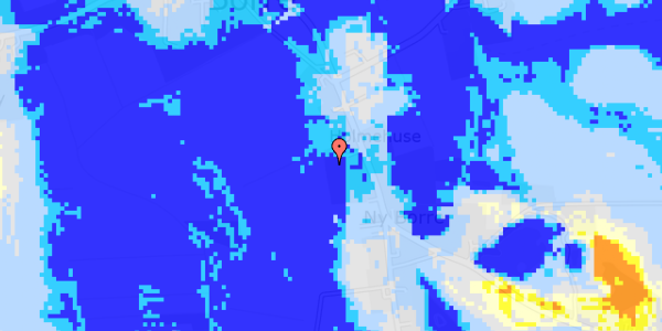 Ekstrem regn på Klintevej 410