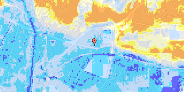 Ekstrem regn på Linnemannsgade 2, 3. 