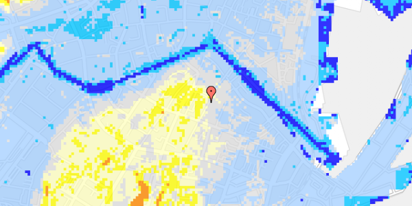 Ekstrem regn på Søndergade 30, 3. 