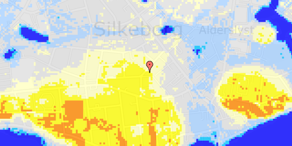 Ekstrem regn på Lundsgade 17