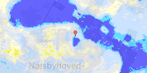 Ekstrem regn på Valkendrupsgyden 40