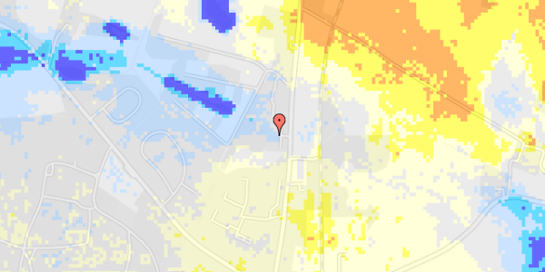 Ekstrem regn på Kirkegade 71A, . 71b