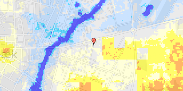 Ekstrem regn på Herningvej 2