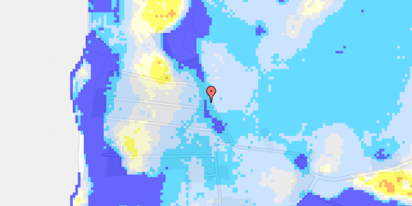 Ekstrem regn på Dunhammervej 2