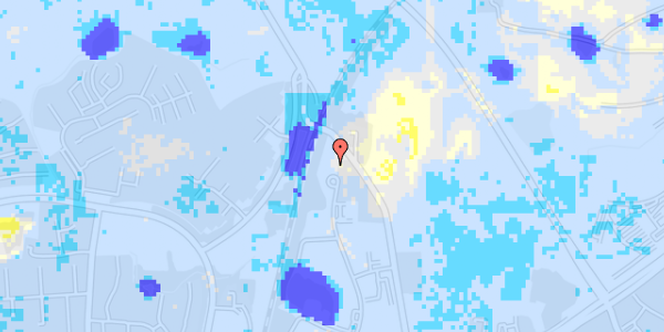 Ekstrem regn på Elmegårdsvej 14