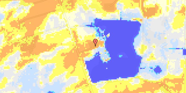 Ekstrem regn på Hærvejen 86