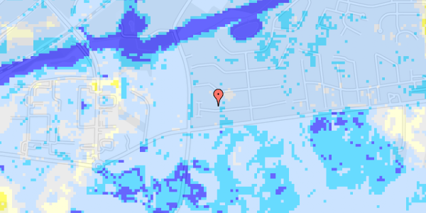 Ekstrem regn på Vestergårds Alle 23