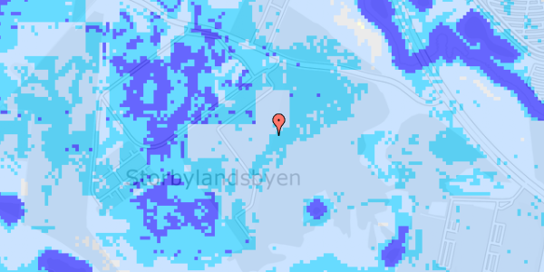 Ekstrem regn på Haveforeningen Marienlyst 65